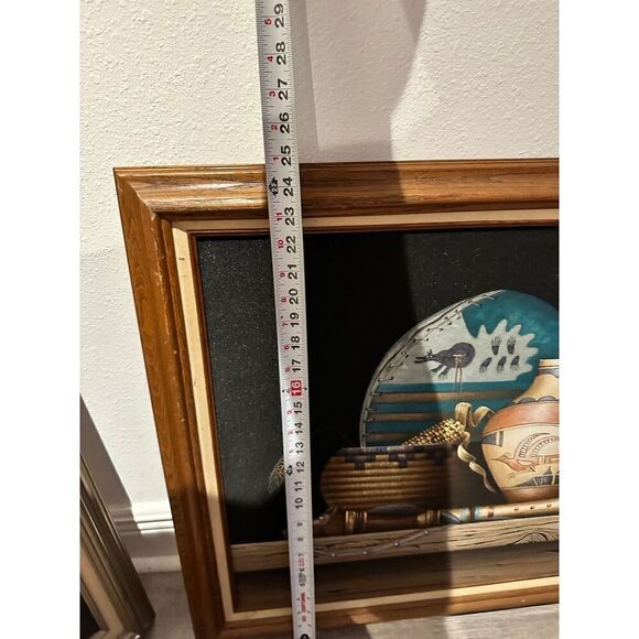 Original Native American Sand Art Painting - Picture 2 of 9